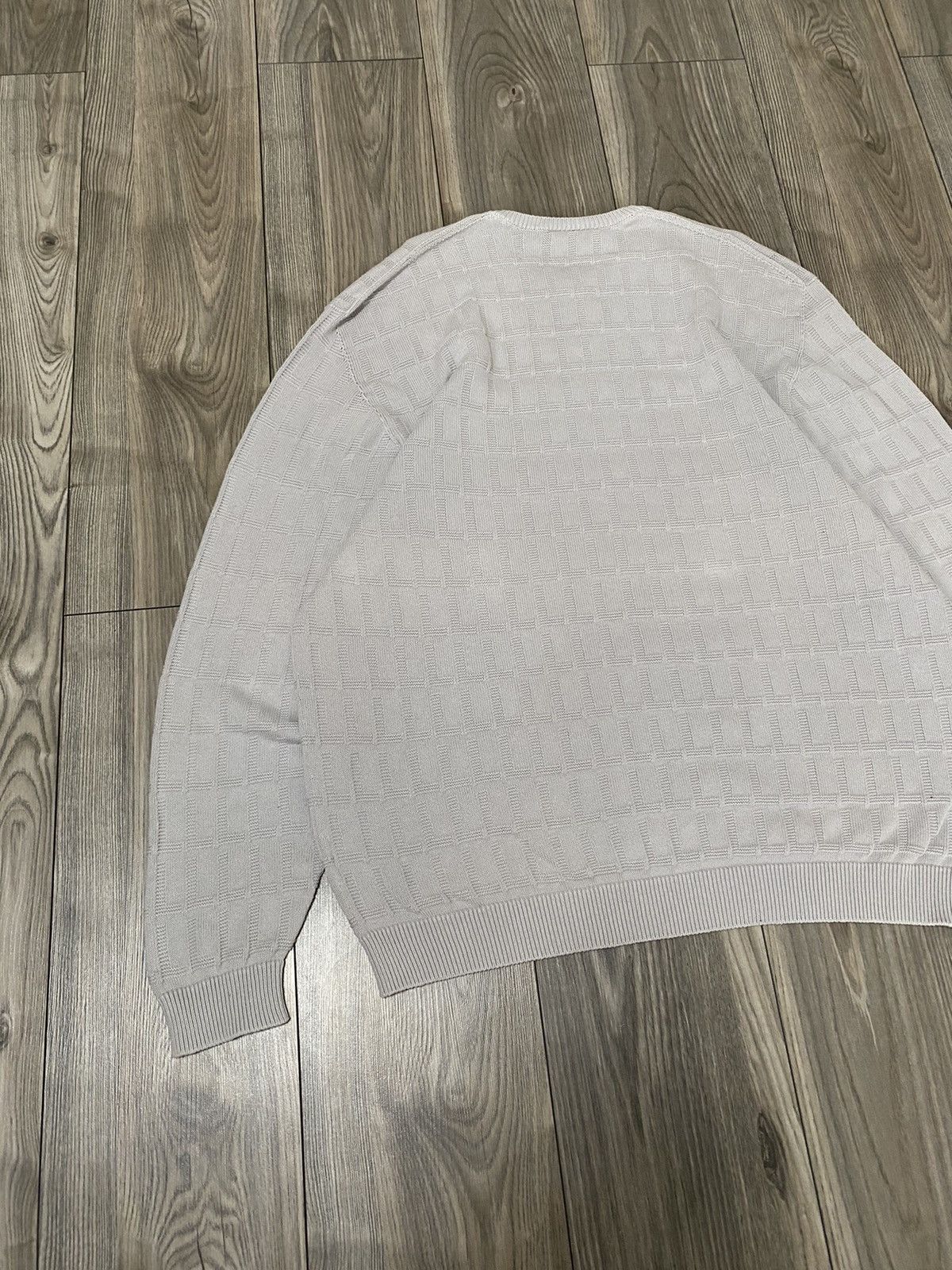 Lacoste Vintage Lacoste Grey Crew Neck Knit Sweater Mens Size 7 Size US XXL / EU 58 / 5 - 14 Thumbnail