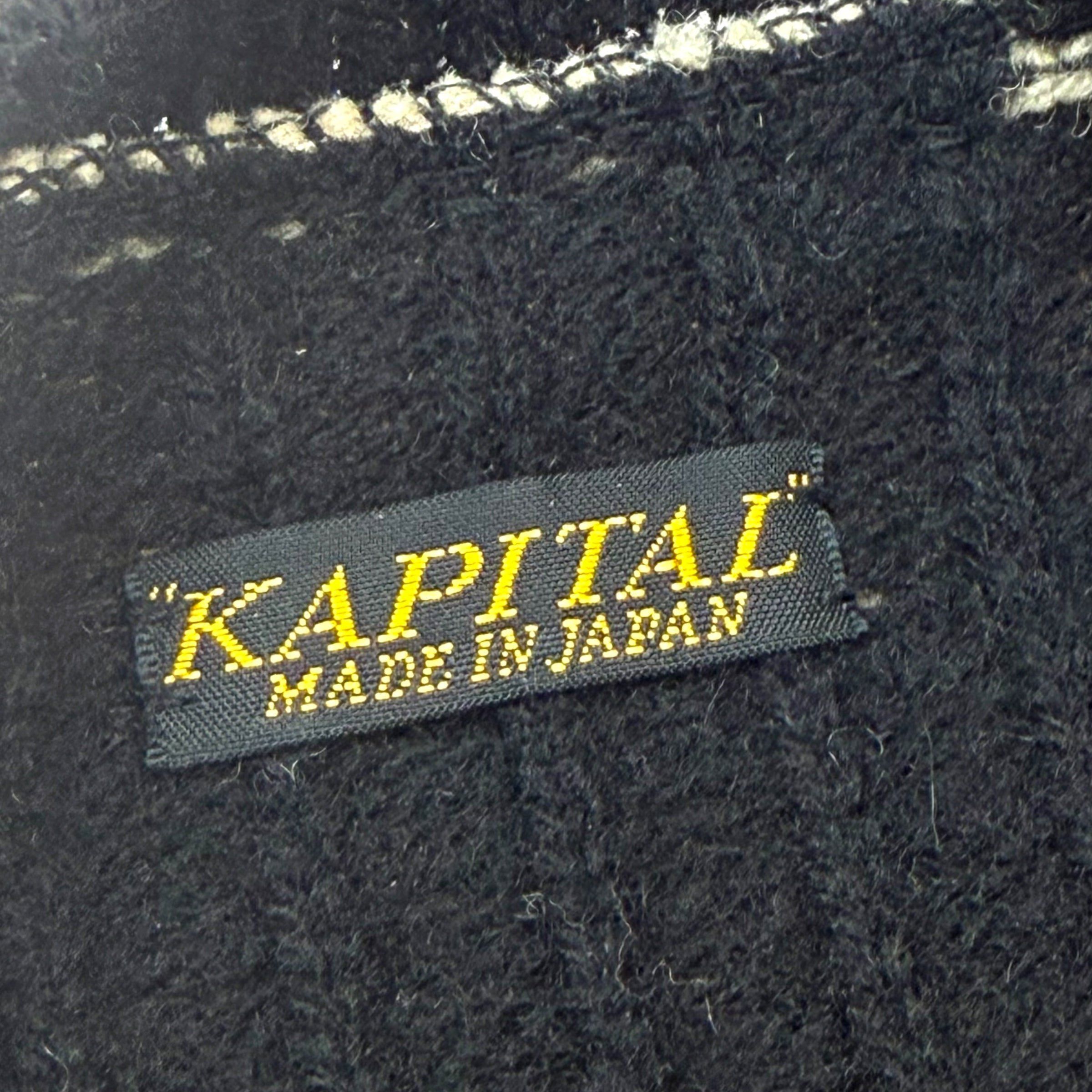 Kapital Kapital 5G Wool Bone Black Vest 5 (XXL) Size US XXL / EU 58 / 5 - 4 Thumbnail