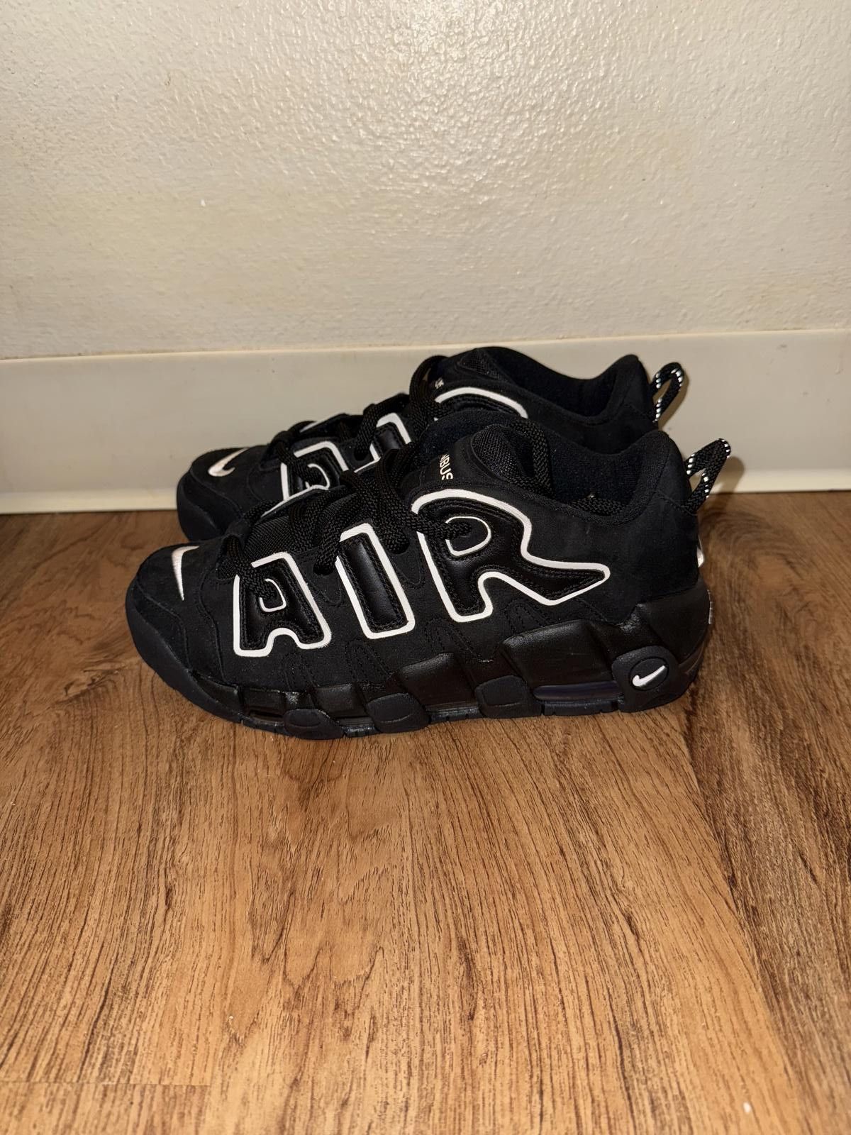 Nike Nike Air More Uptempo Low Ambush Black Sample Size US 7 / EU 40 - 5 Thumbnail