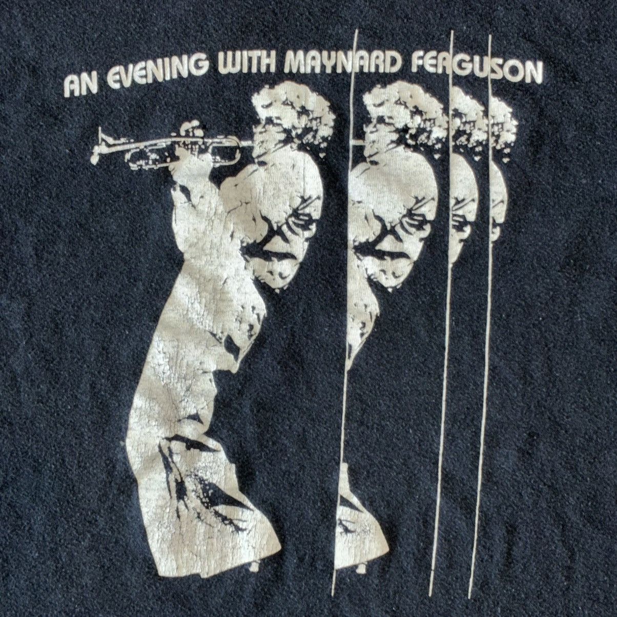 Hanes 70s Maynard Ferguson jazz t-shirt Size US L / EU 52-54 / 3 - 2 Thumbnail