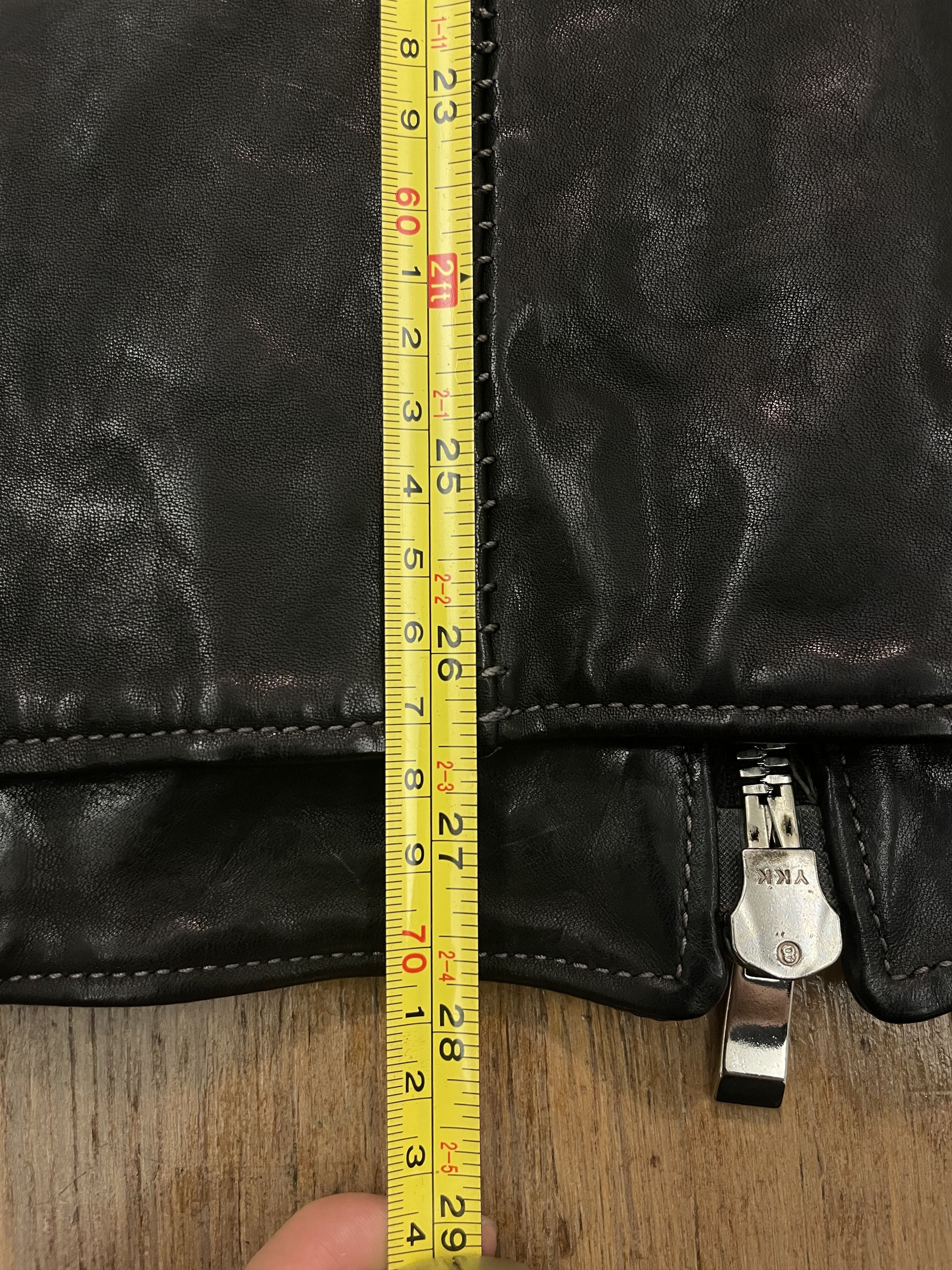 Incarnation Bias zip darts shoulder horse leather jacket Size US S / EU 44-46 / 1 - 18 Thumbnail