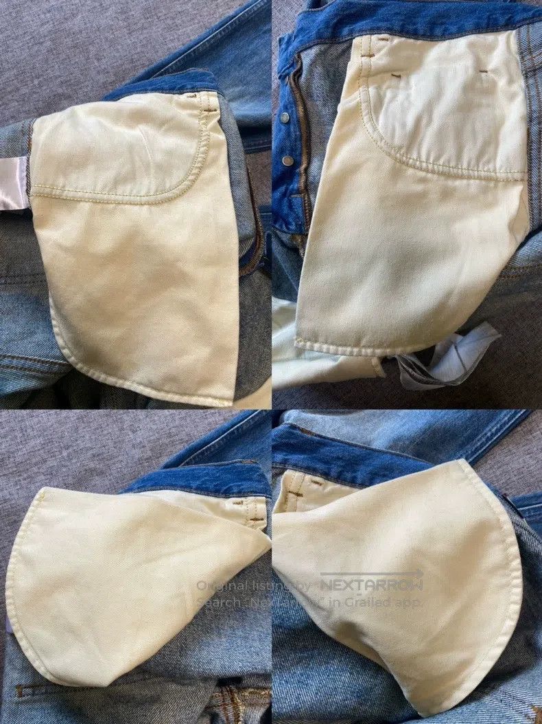 Gucci Gucci Striped webbing tapered jeans Size US 33 - 6 Thumbnail