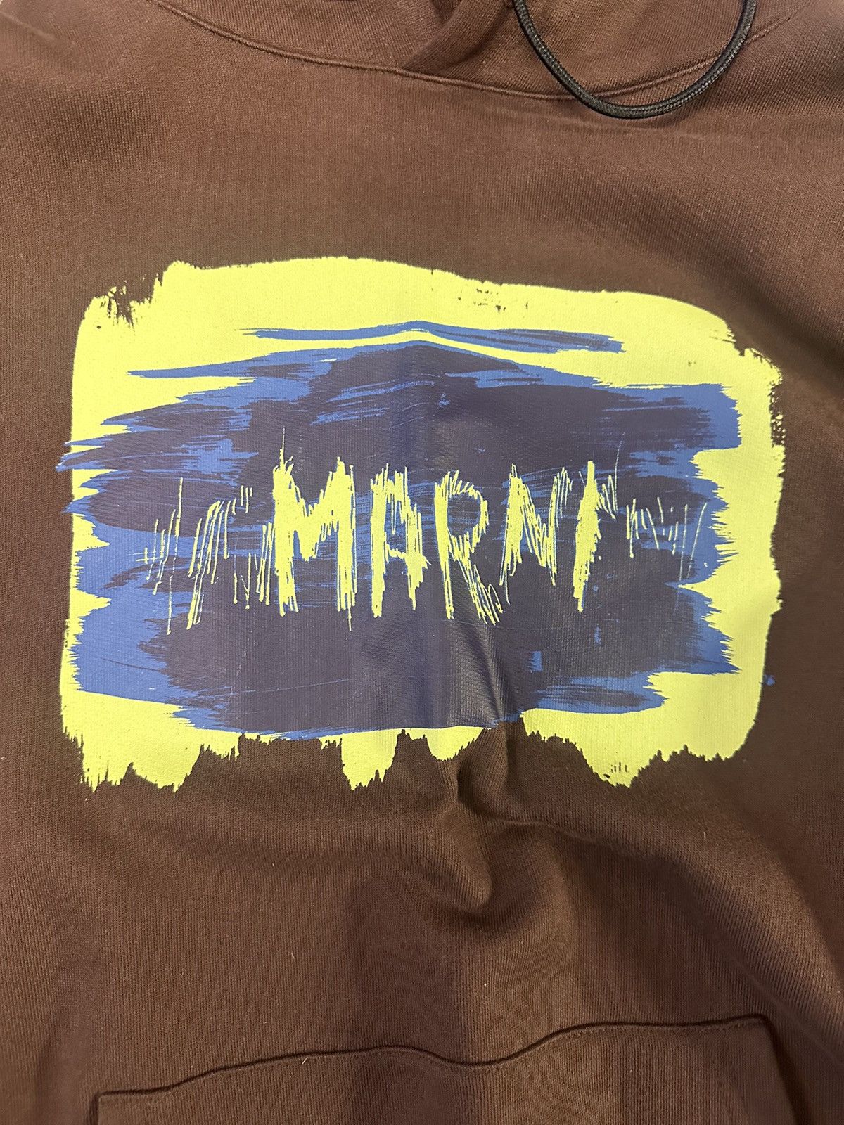 Marni Marni brown hoodie pre owned men’s large Size US L / EU 52-54 / 3 - 2 Thumbnail