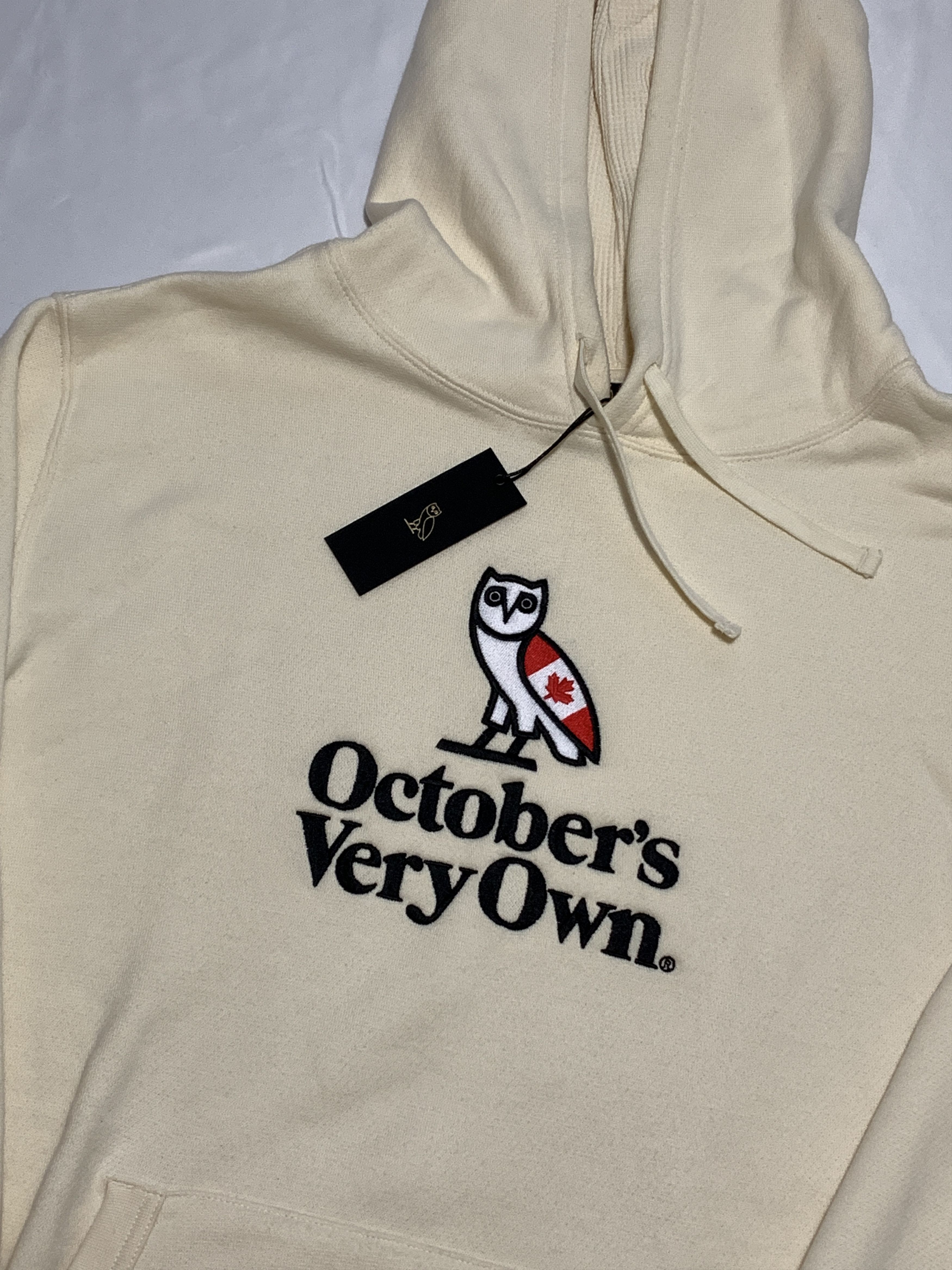 Drake OVO Heritage Classic Owl Hoodie Cream Size US L / EU 52-54 / 3 - 2 Thumbnail