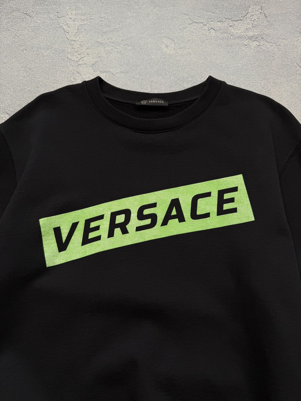Versace Versace Sweatshirt Big Box Logo Size US L / EU 52-54 / 3 - 4 Thumbnail
