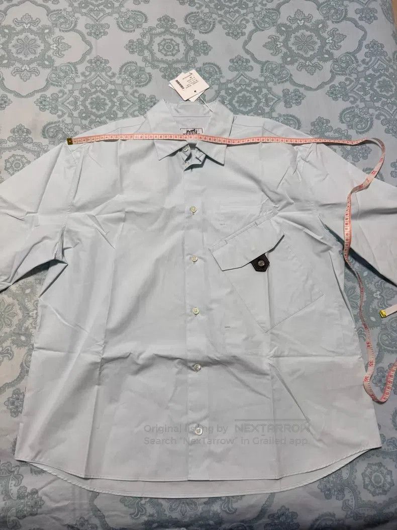 Hermes Hermes size 40 Jacket Shirt with Short Sleeves, Pocket on C Size US XXS / EU 40 - 3 Thumbnail
