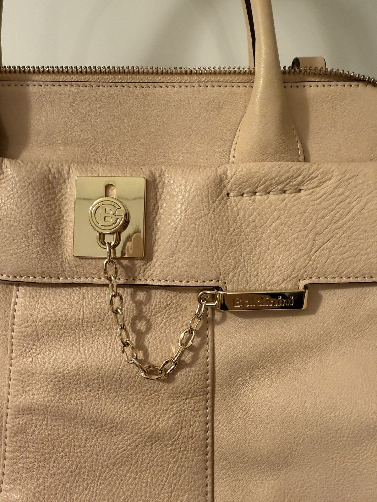 Baldinini Baldinini cream leather handbag Size ONE SIZE - 3 Thumbnail