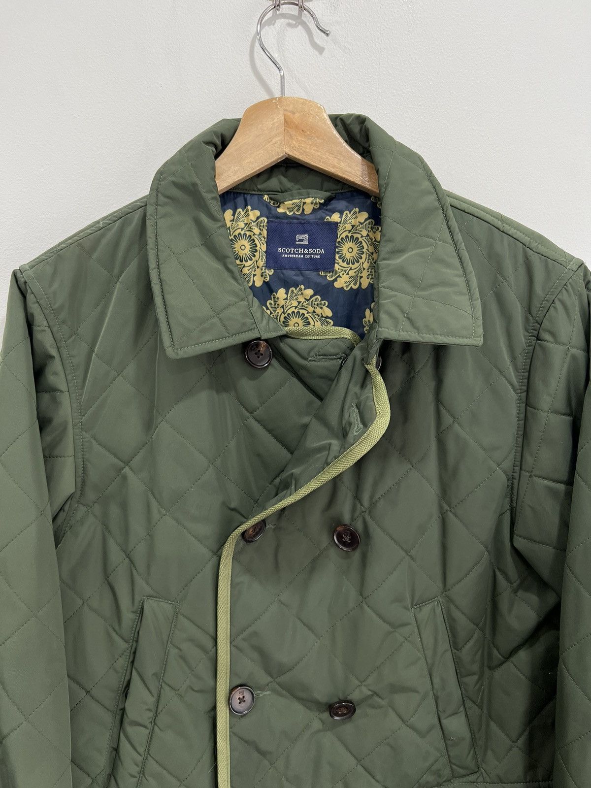 Scotch & Soda Scotch and Soda Quilted Slim Fit Jacket green Size US L / EU 52-54 / 3 - 4 Thumbnail