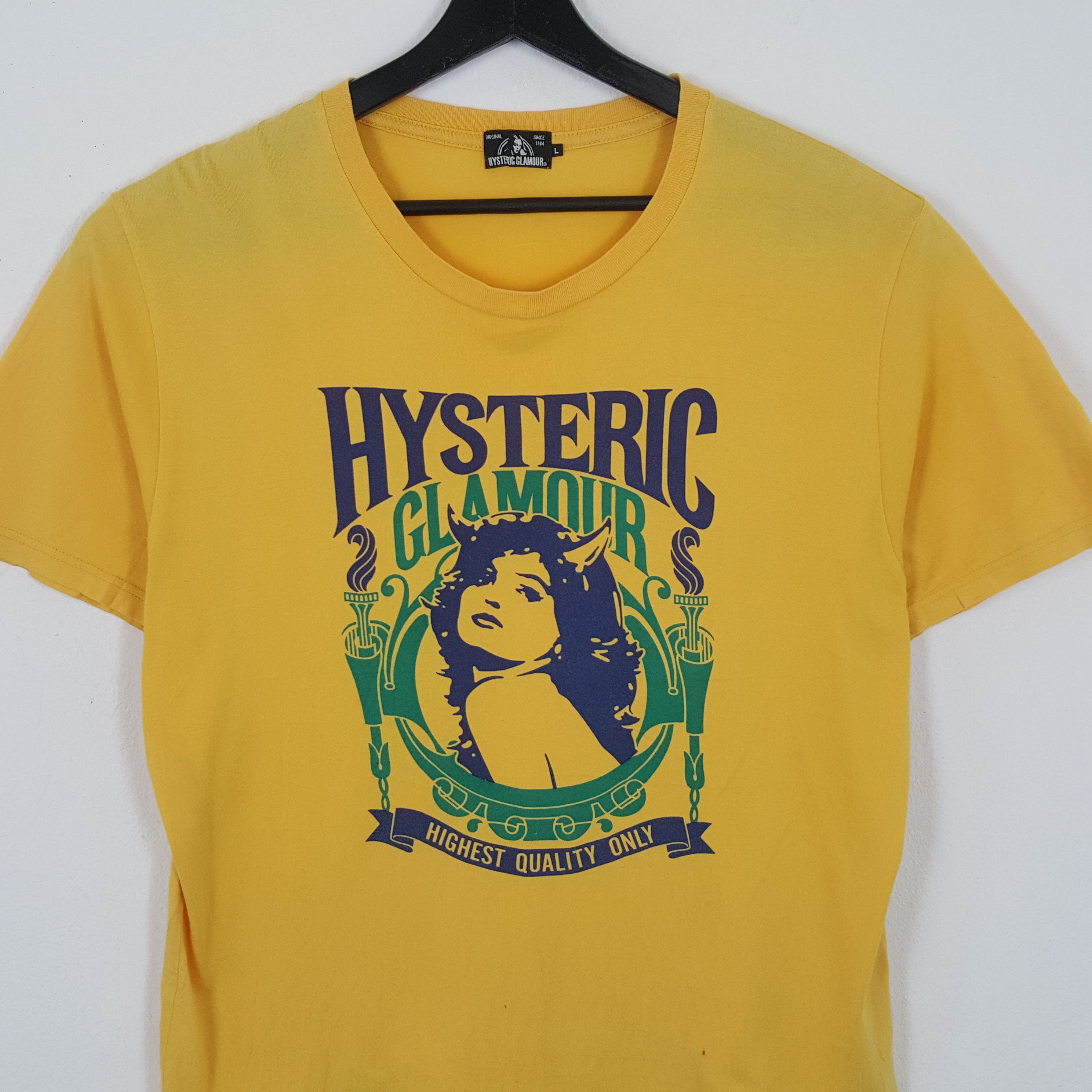 Hysteric Glamour × Japanese Brand × Vintage HYSTERIC GLAMOUR Japanese Brand Streetwear Style Tshirt Size US L / EU 52-54 / 3 - 2 Thumbnail