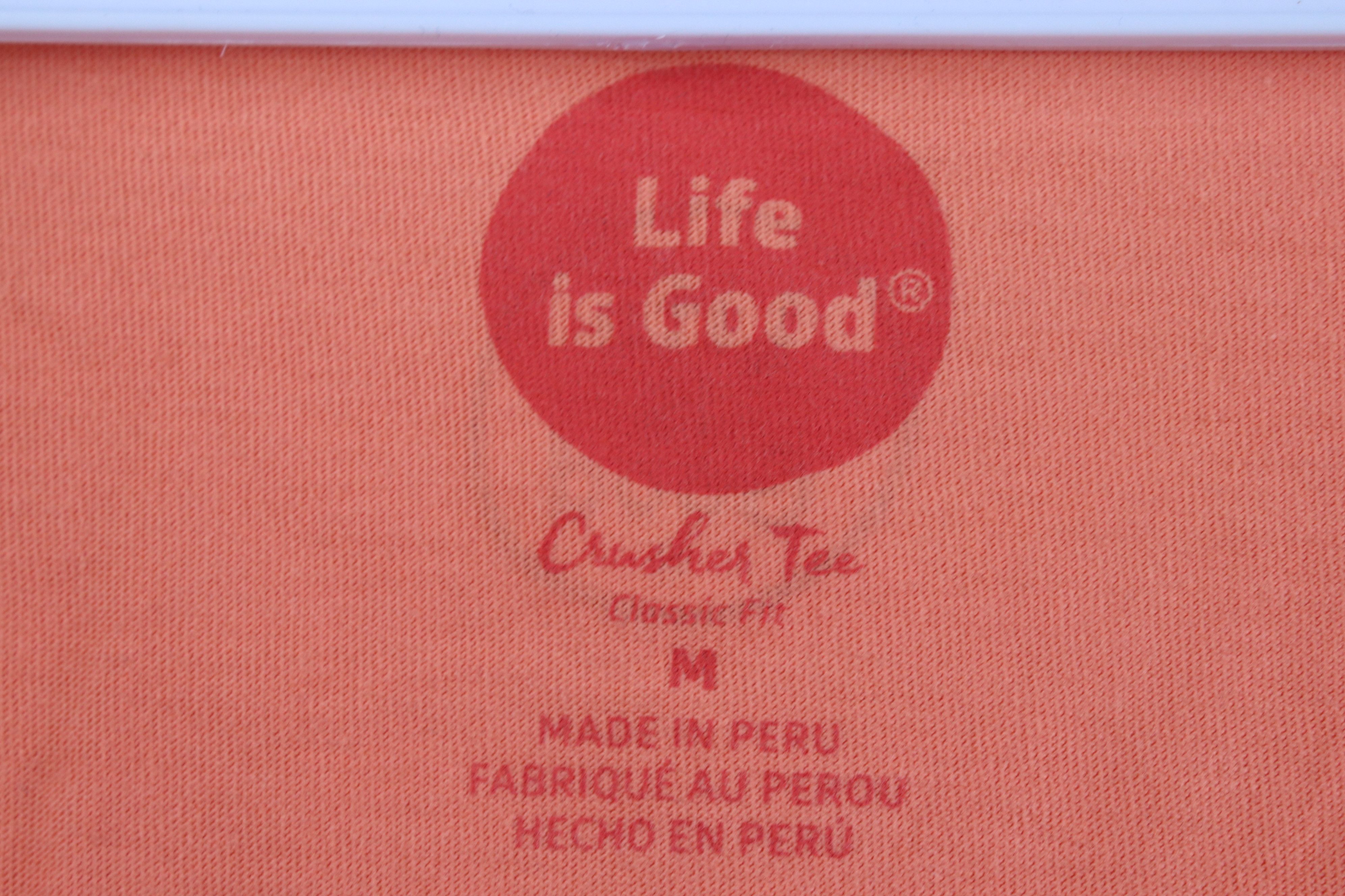 Life is Good Life Is Good Save the Ales Beer Whale Crusher T-Shirt Pink Size M / US 6-8 / IT 42-44 - 9 Thumbnail