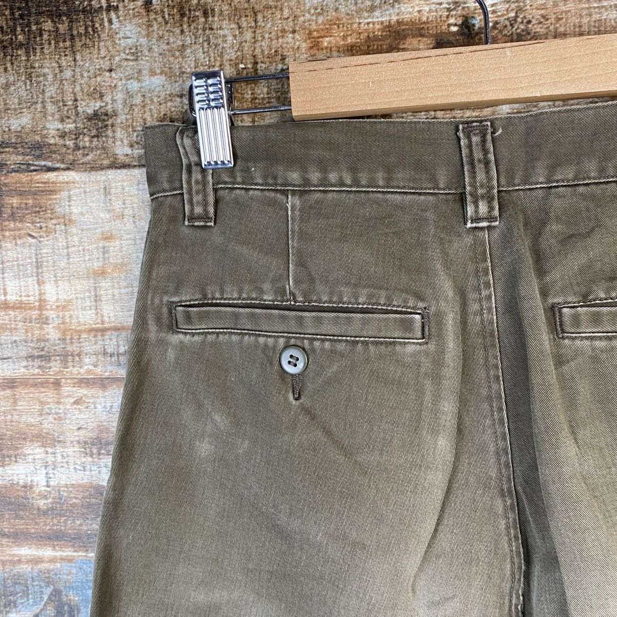 Uniqlo DL Uniqlo Brown ripped vintage Casual Pants #C1267 Size US 28 / EU 44 - 18 Thumbnail