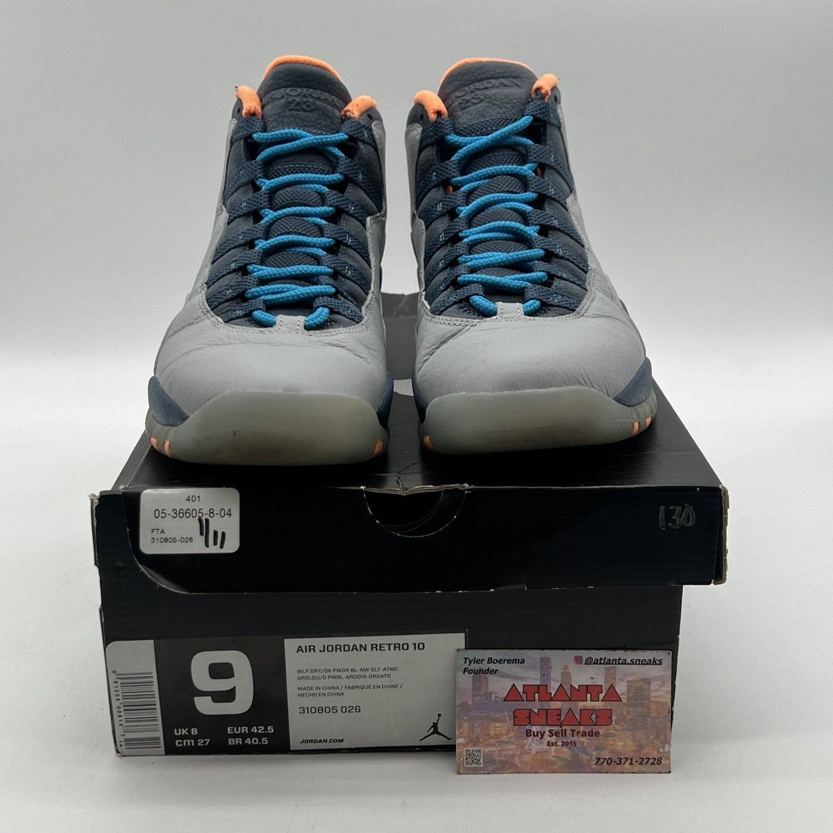 Jordan Brand Air Jordan 10 bobcats Size US 9 / EU 42 - 2 Thumbnail
