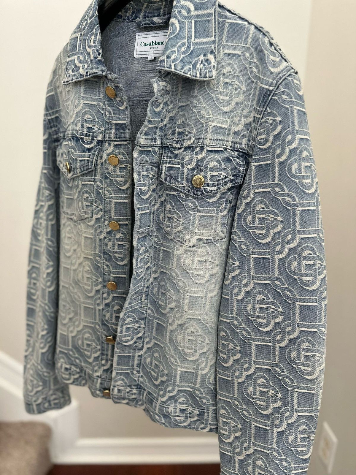 Casablanca Casablanca Classic Denim Jacket Size US S / EU 44-46 / 1 - 1 Thumbnail