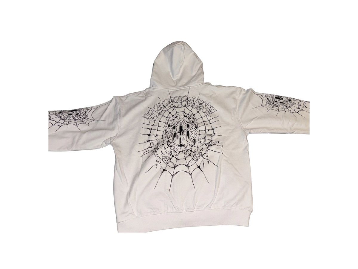 Revenge Revenge white prison tattoo zip hoodie Size US L / EU 52-54 / 3 - 2 Thumbnail