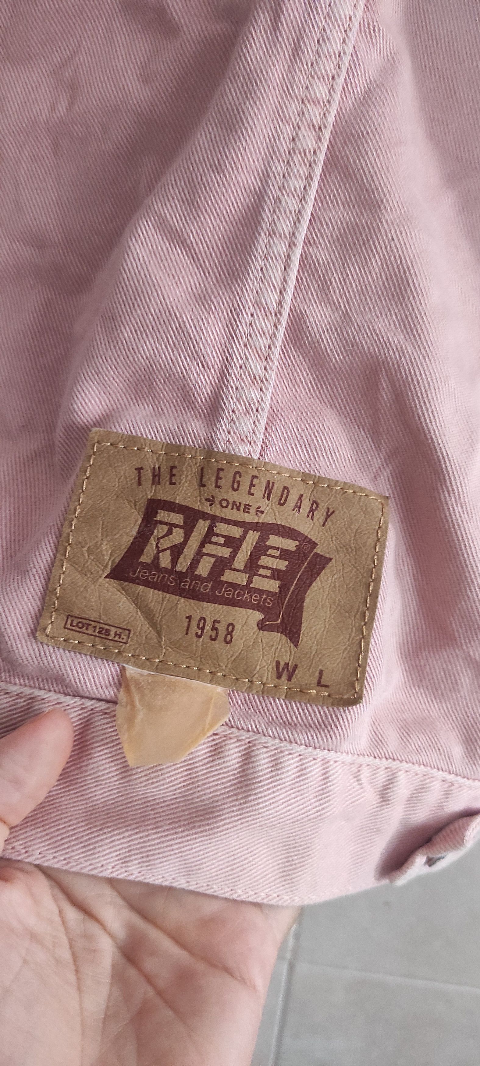 RIFLE × Vintage Vintage The Legendary Rifle 1959 Denim Cotton Jacket Size L / US 10 / IT 46 - 10 Thumbnail