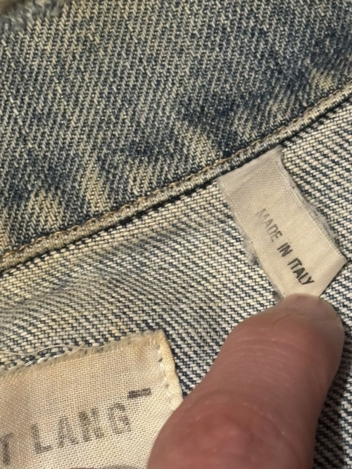 Helmut Lang Helmut Lang Denim Trucker Jacket AW98 Size US M / EU 48-50 / 2 - 8 Thumbnail