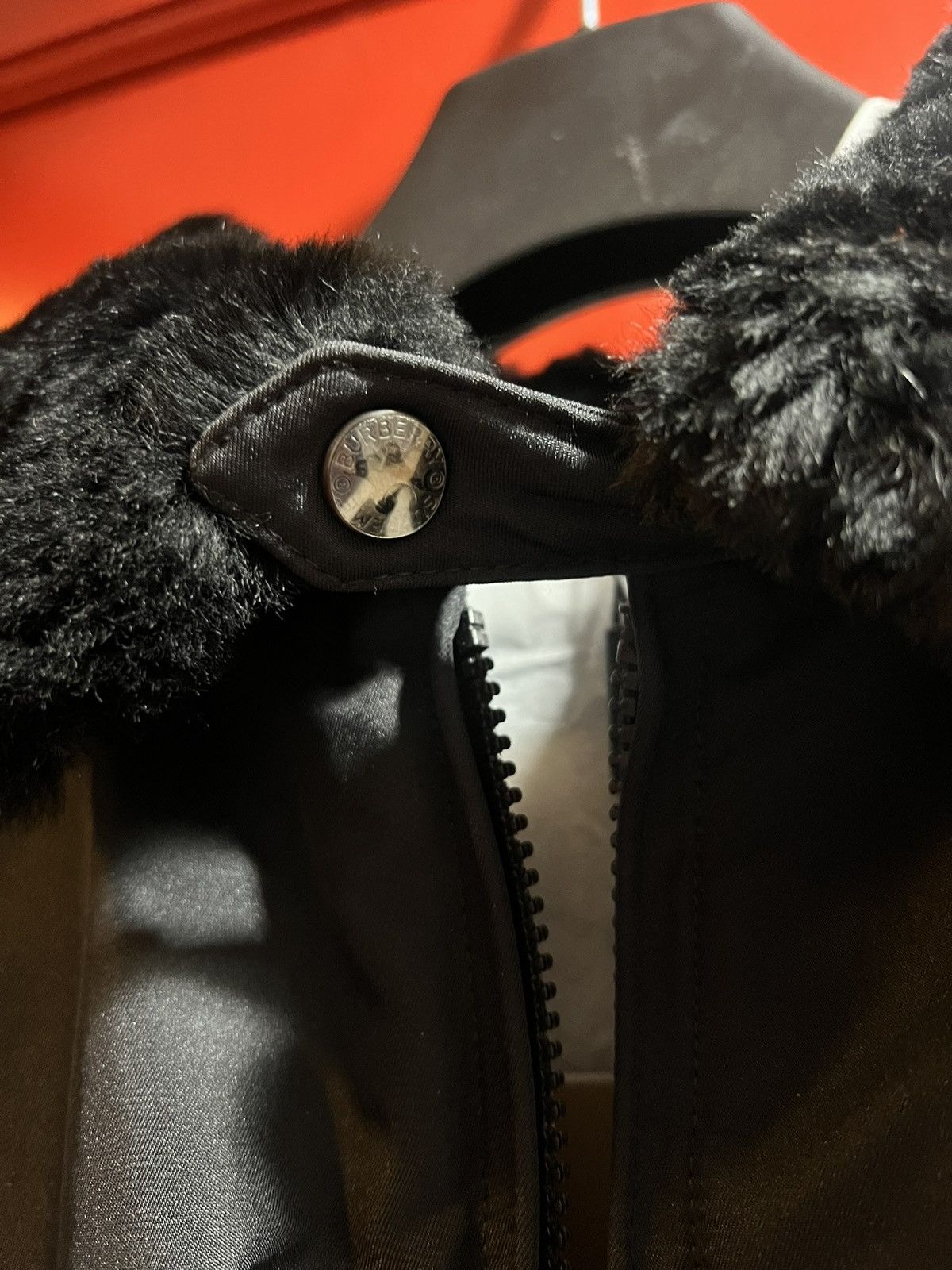 Burberry × Supreme Supreme Burberry Shearling collar down puffer jacket Size US L / EU 52-54 / 3 - 7 Thumbnail