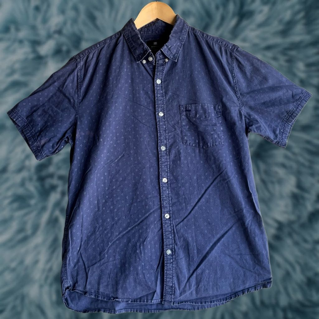 Cotton On Cotton On Men Button-Up Shirt Blue Large Casual Long Sleeve Collared Size Large Size US L / EU 52-54 / 3 - 1 Thumbnail