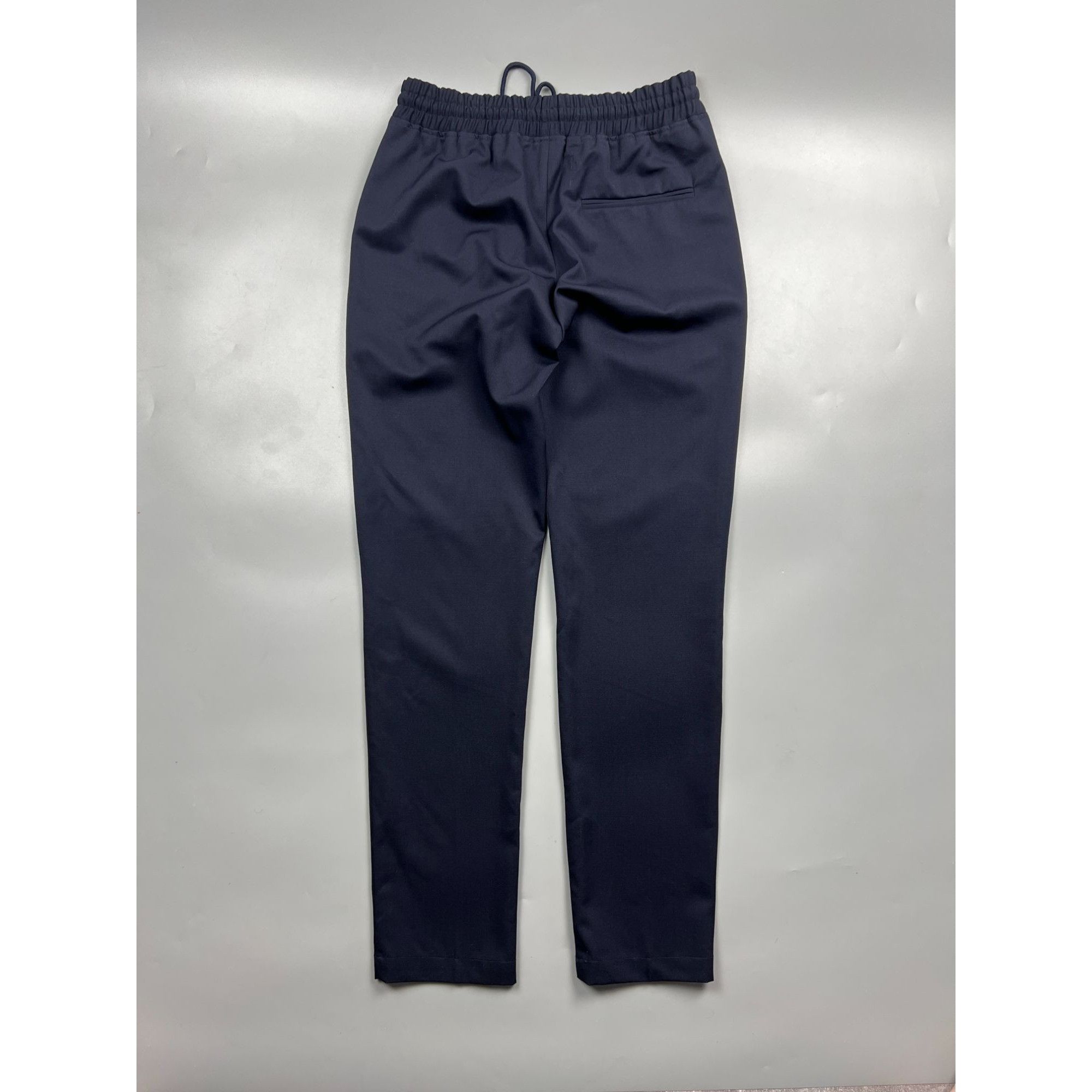 Han Kjobenhavn Han Kjøbenhavn Regular Fit Drawstring Wool Trousers (Y0801) Size US 31 - 8 Thumbnail