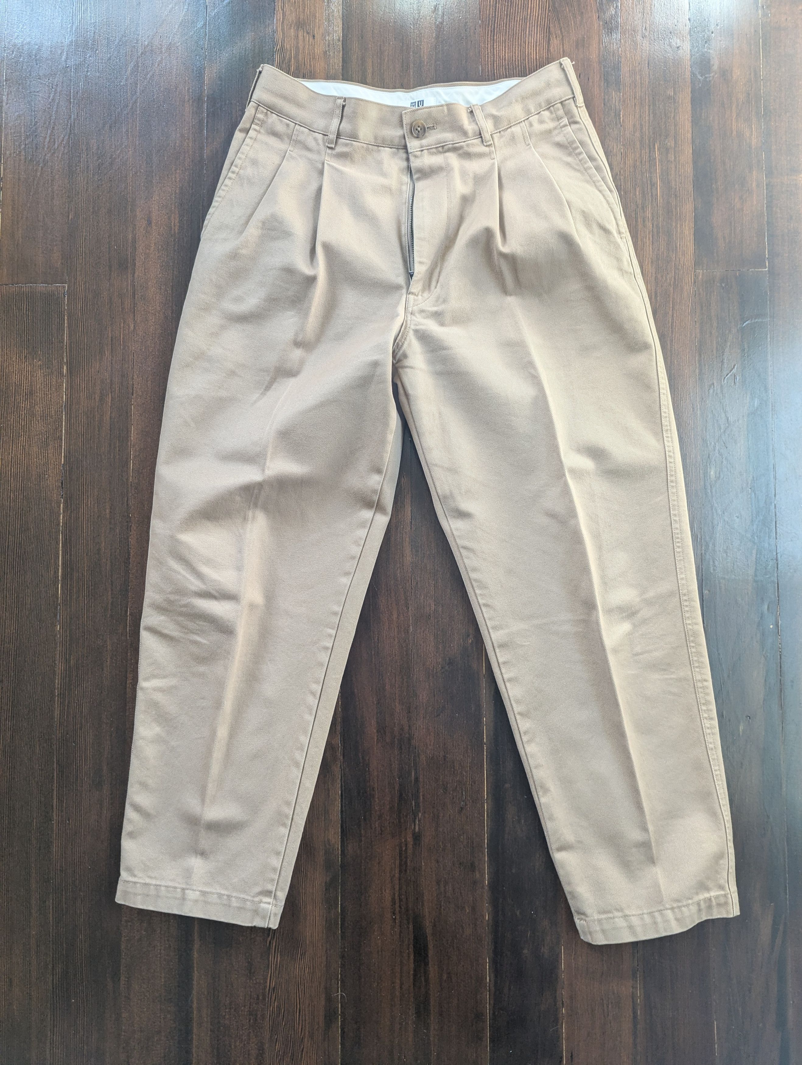 Lemaire × Uniqlo Uniqlo U Pleated Trousers Size US 30 / EU 46 - 1 Thumbnail