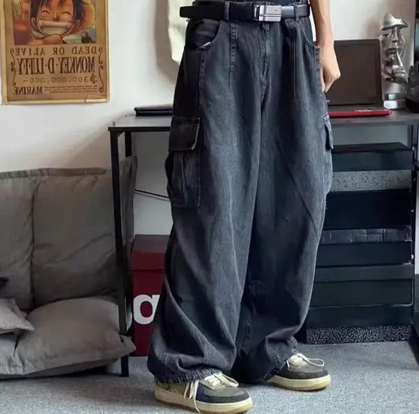 Japanese Brand Mayumi x naga Japstyle Street Baggy Jeans Size US 34 / EU 50 - 1 Thumbnail