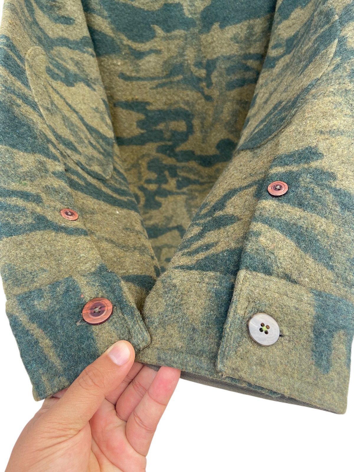 Columbia Vintage Columbia Gallatin Range Wool Camo Hunting Jacket Size US M / EU 48-50 / 2 - 6 Thumbnail