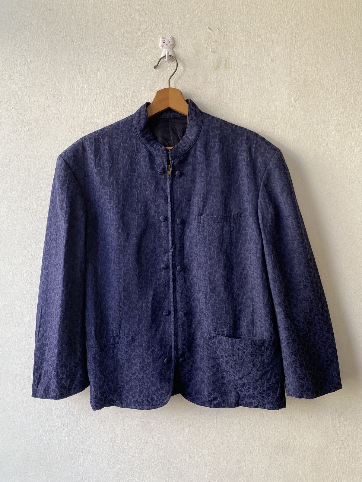 Issey Miyake Vintage Tete Homme Katoh Kazutaka Chinese Traditional Shirt Size US M / EU 48-50 / 2 - 3 Thumbnail