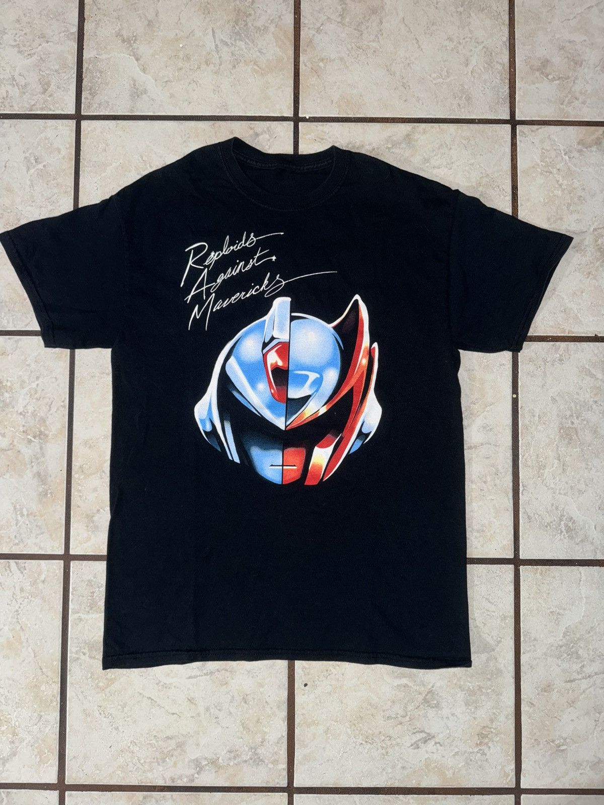 Band Tees Daft Punk x Megaman reploids against mavericks Size US L / EU 52-54 / 3 - 1 Thumbnail