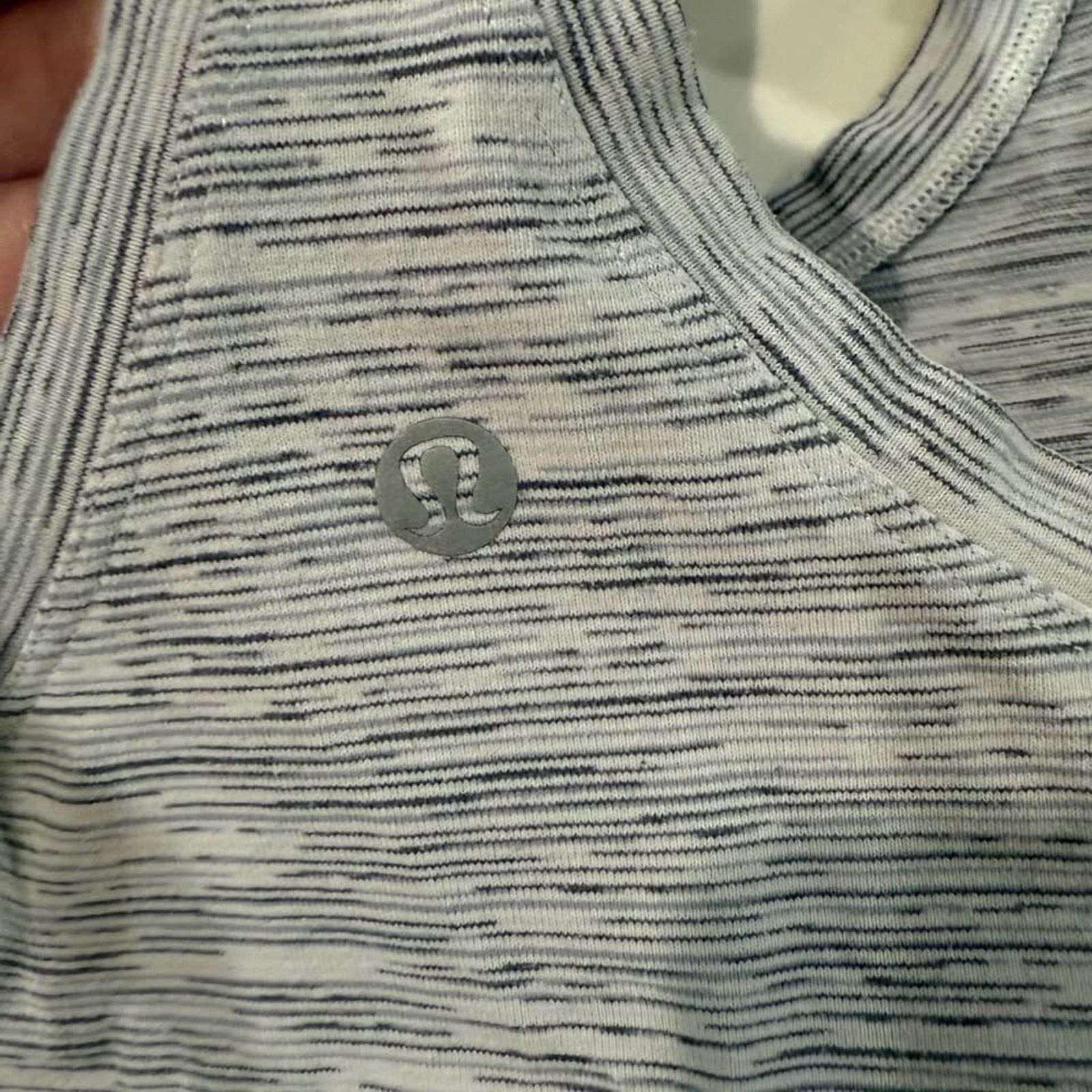 Lululemon Lululemon Cool Racerback II Wee Are From Space Womens 4 Grey Size S / US 4 / IT 40 - 6 Thumbnail