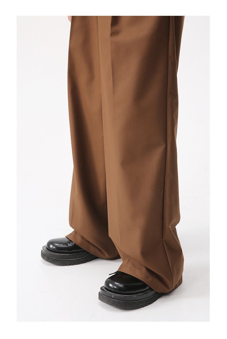 Japanese Brand Japanese retro casual loose straight trousers Size US 32 / EU 48 - 5 Thumbnail