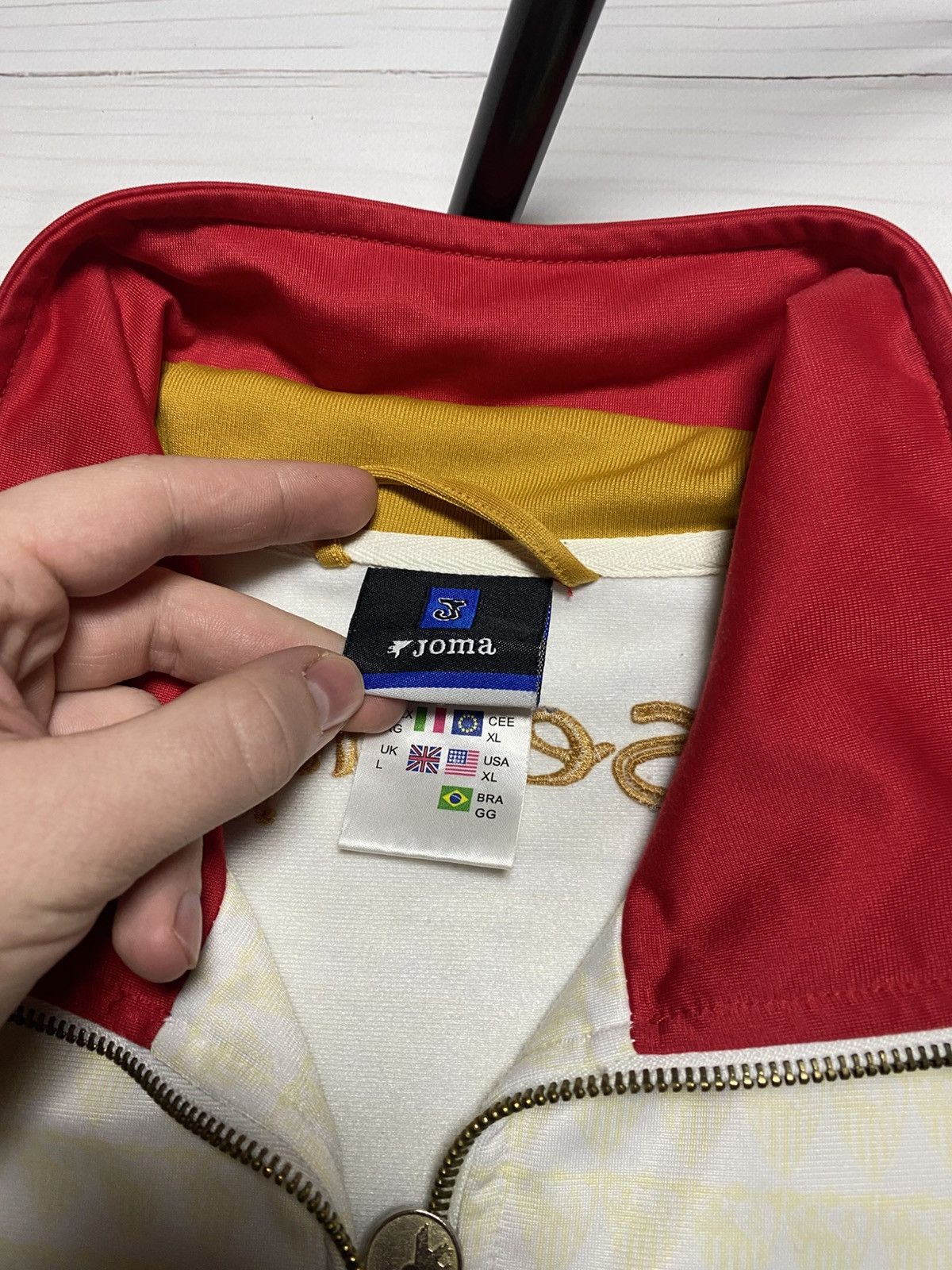 Vintage Vintage Joma Sevilla 2008/09 football y2k track jacket Size US XL / EU 56 / 4 - 4 Thumbnail
