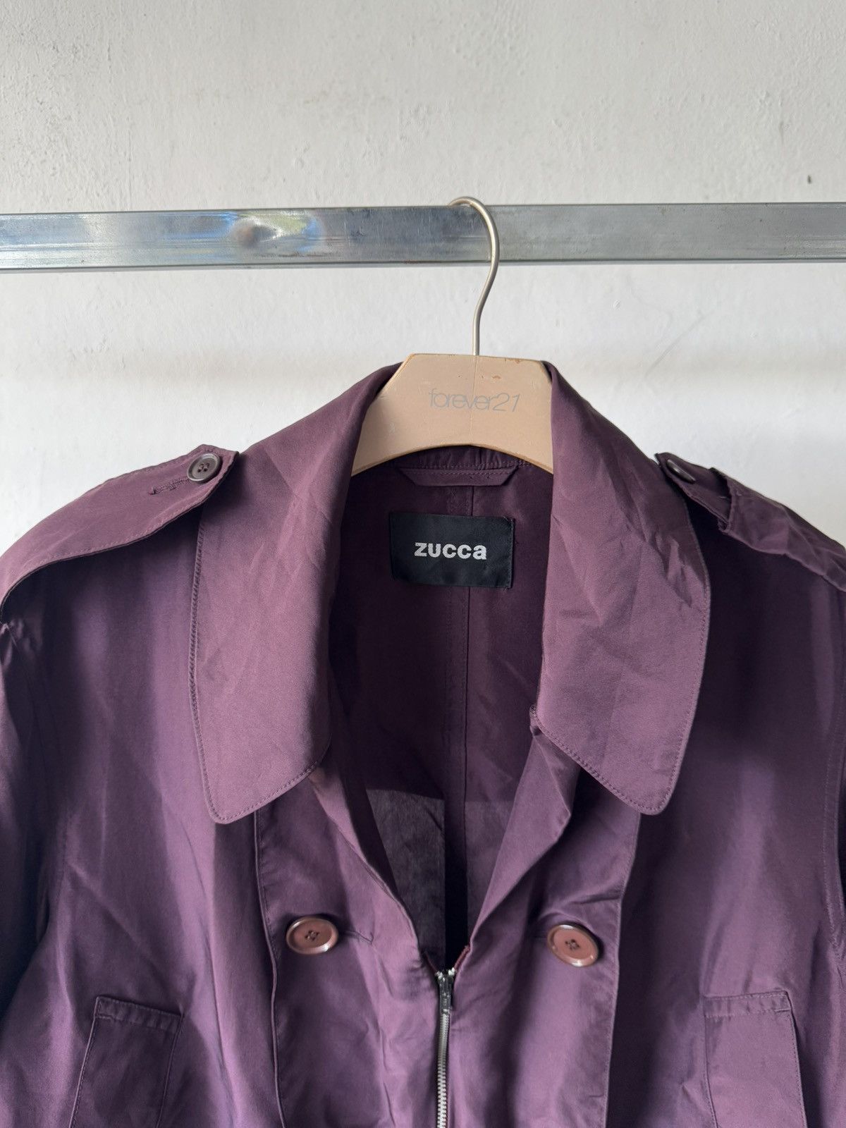 Issey Miyake 2000s Zucca Cropped Zipper Nylon Sample Jacket Size M / US 6-8 / IT 42-44 - 5 Thumbnail