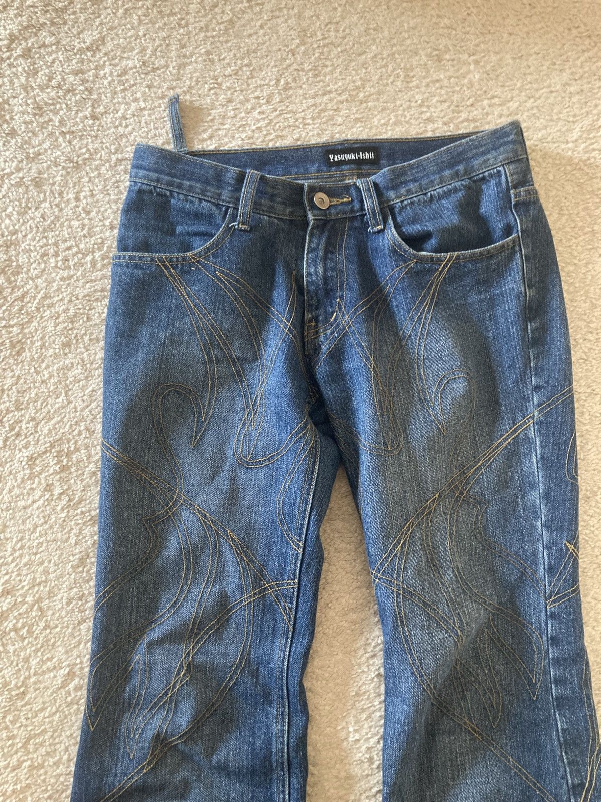 Yasuyuki Ishii Yasyuki ishii Flare Denim Size US 28 / EU 44 - 3 Thumbnail