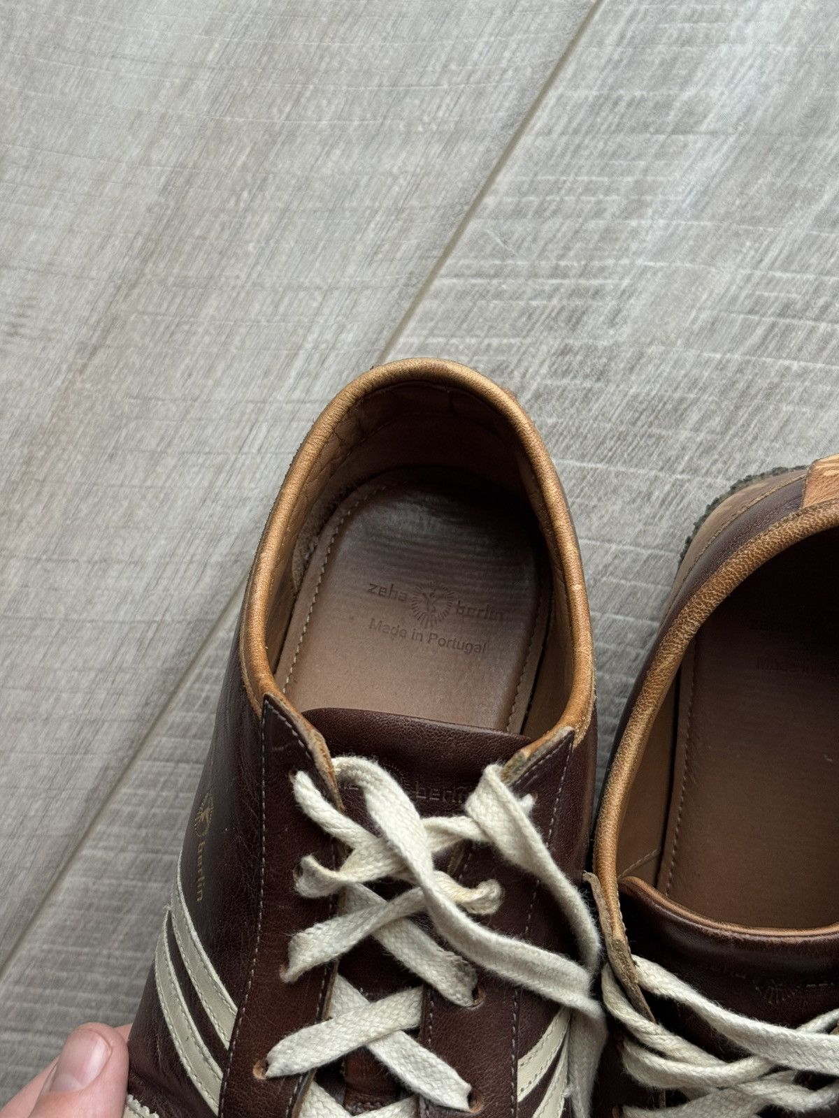 Other Zeha Berlin Leather Sneakers Brown Vintage Retro Size EU 41 Size US 8 / EU 41 - 13 Thumbnail
