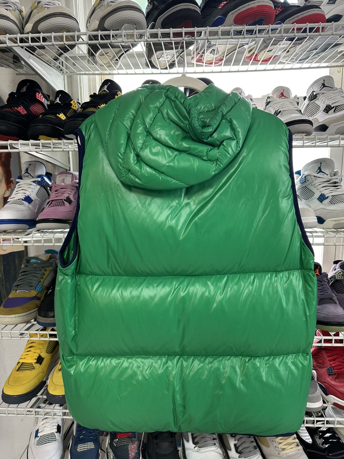 Moncler Moncler ‘Genius 1952 Lorent’ Sleeveless Down Jacket Green Size US M / EU 48-50 / 2 - 2 Thumbnail