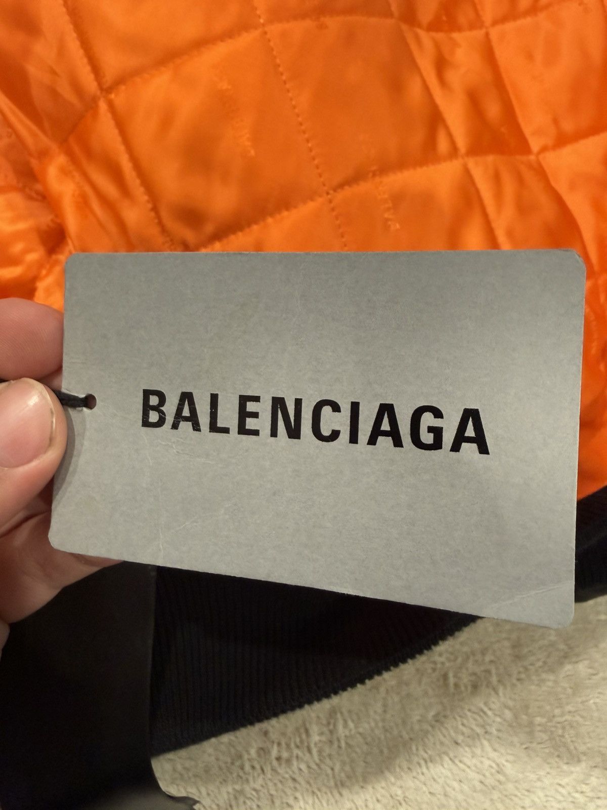 Balenciaga Balenciaga Oversized Grainy Cactus Leather Quilted Jacket Size US M / EU 48-50 / 2 - 11 Thumbnail