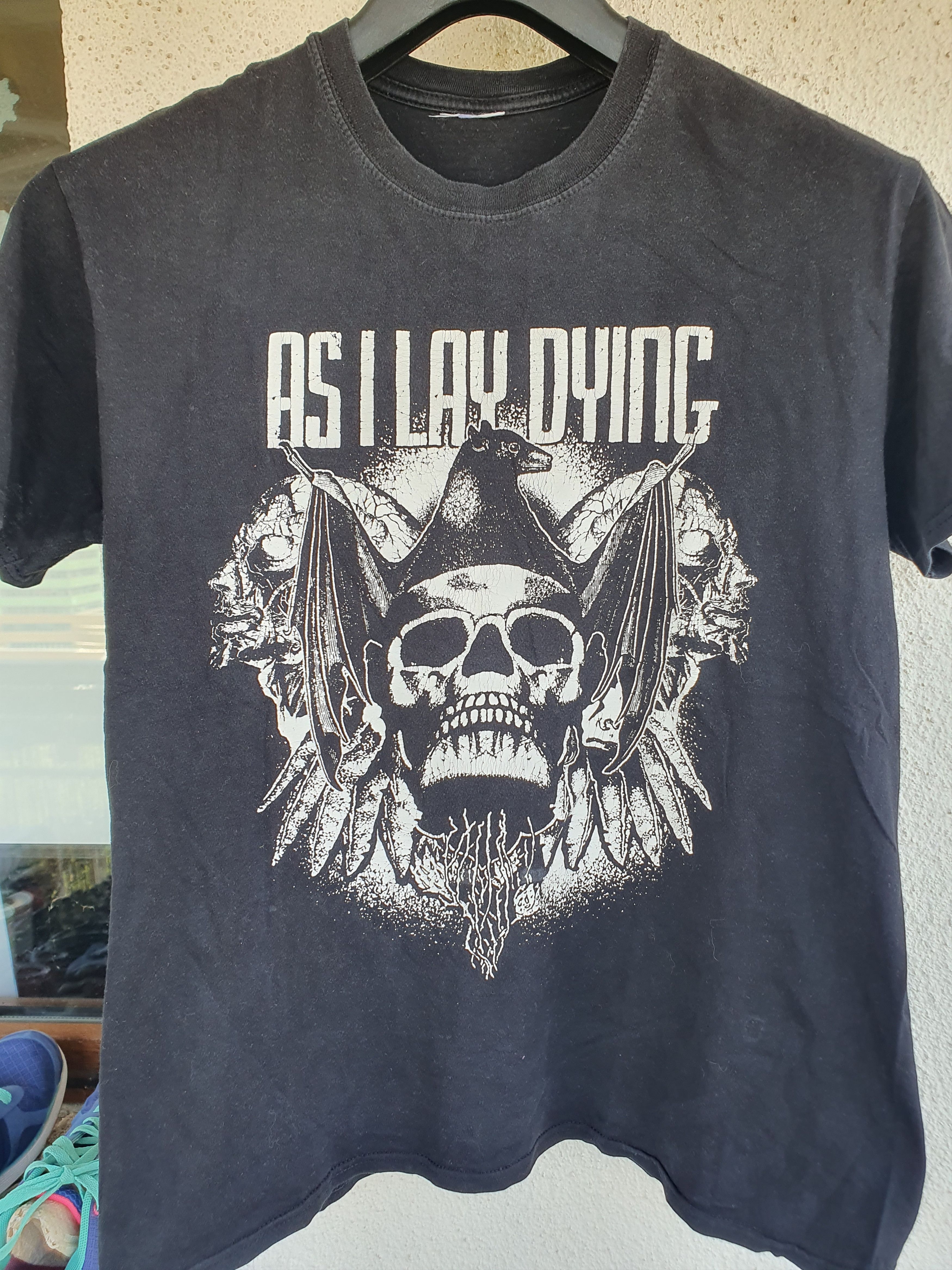 Band Tees As I Lay Dying Band T-shirt Skull Bat sz M Size US M / EU 48-50 / 2 - 2 Thumbnail