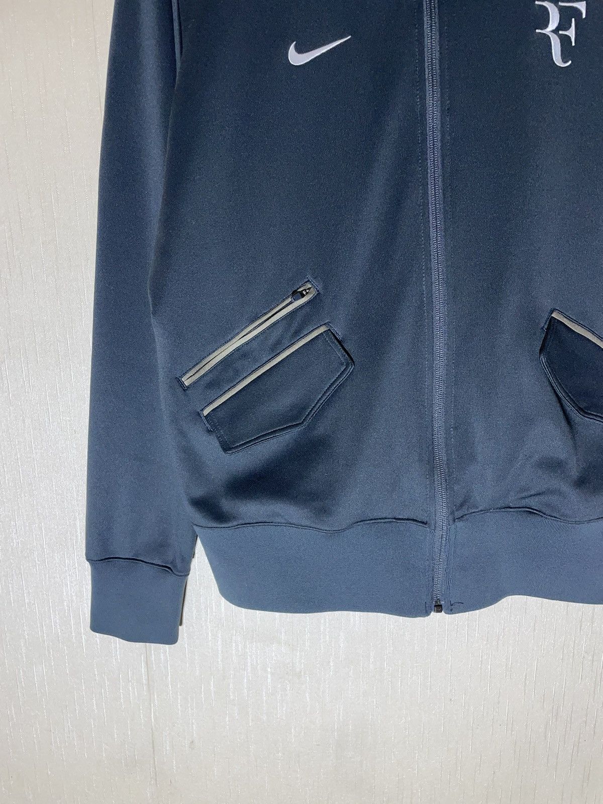 Nike × Vintage Nike Roger Federer U.S Open 2010 Tennis light Jacket Size US L / EU 52-54 / 3 - 4 Thumbnail