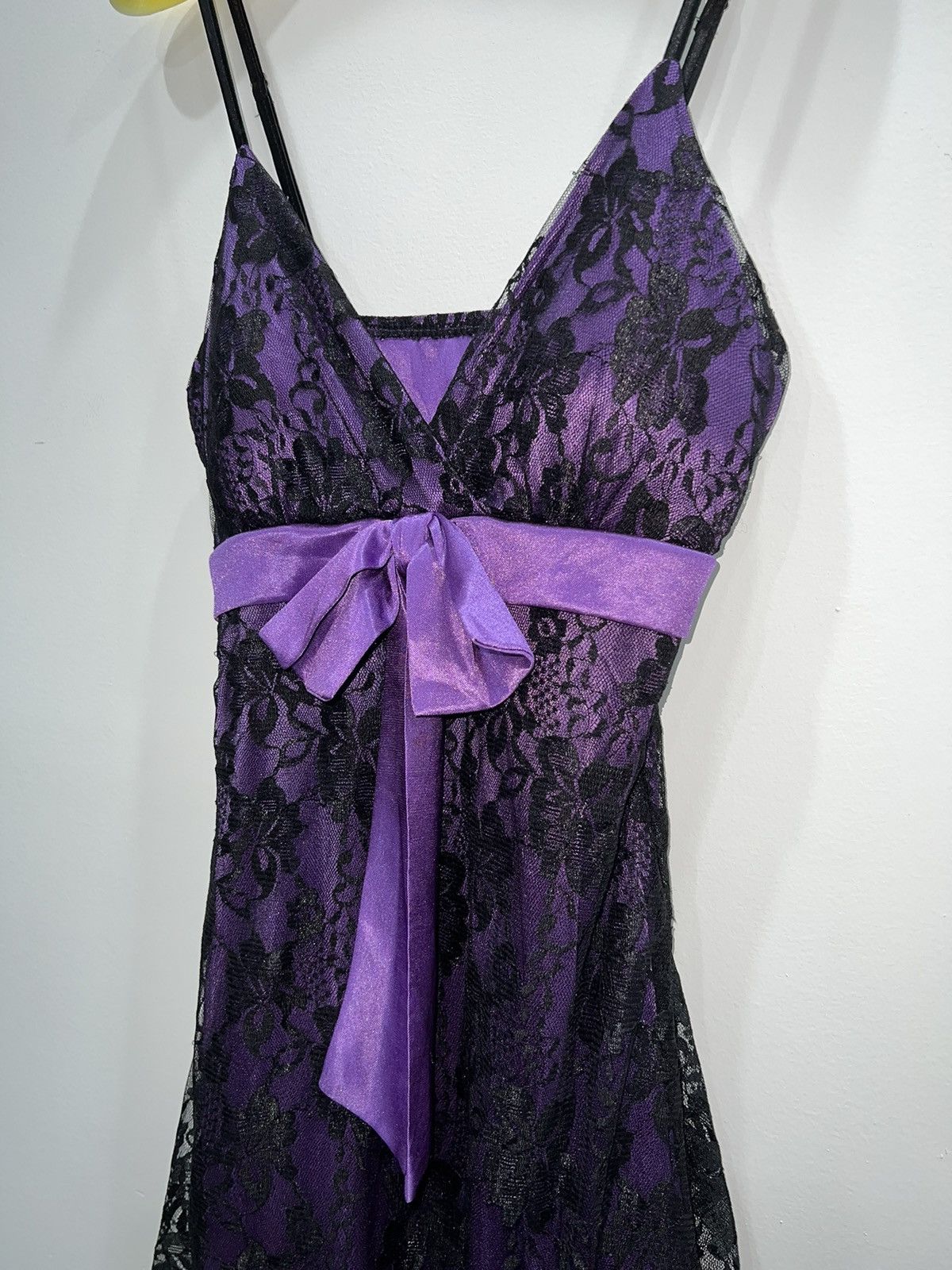 Japanese Brand Japanese purple lace mini dress 👾🎀 Size S / US 4 / IT 40 - 8 Thumbnail