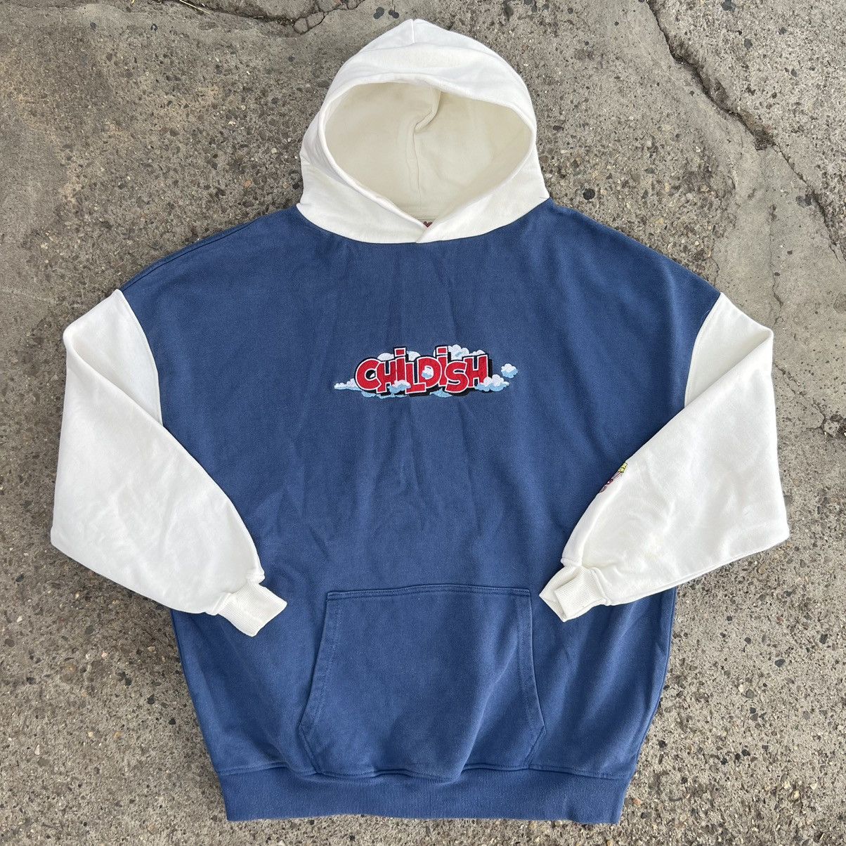 CHILDISH BOXY FIT CRAZY Y2K THEME PARK SKATER HOODIE