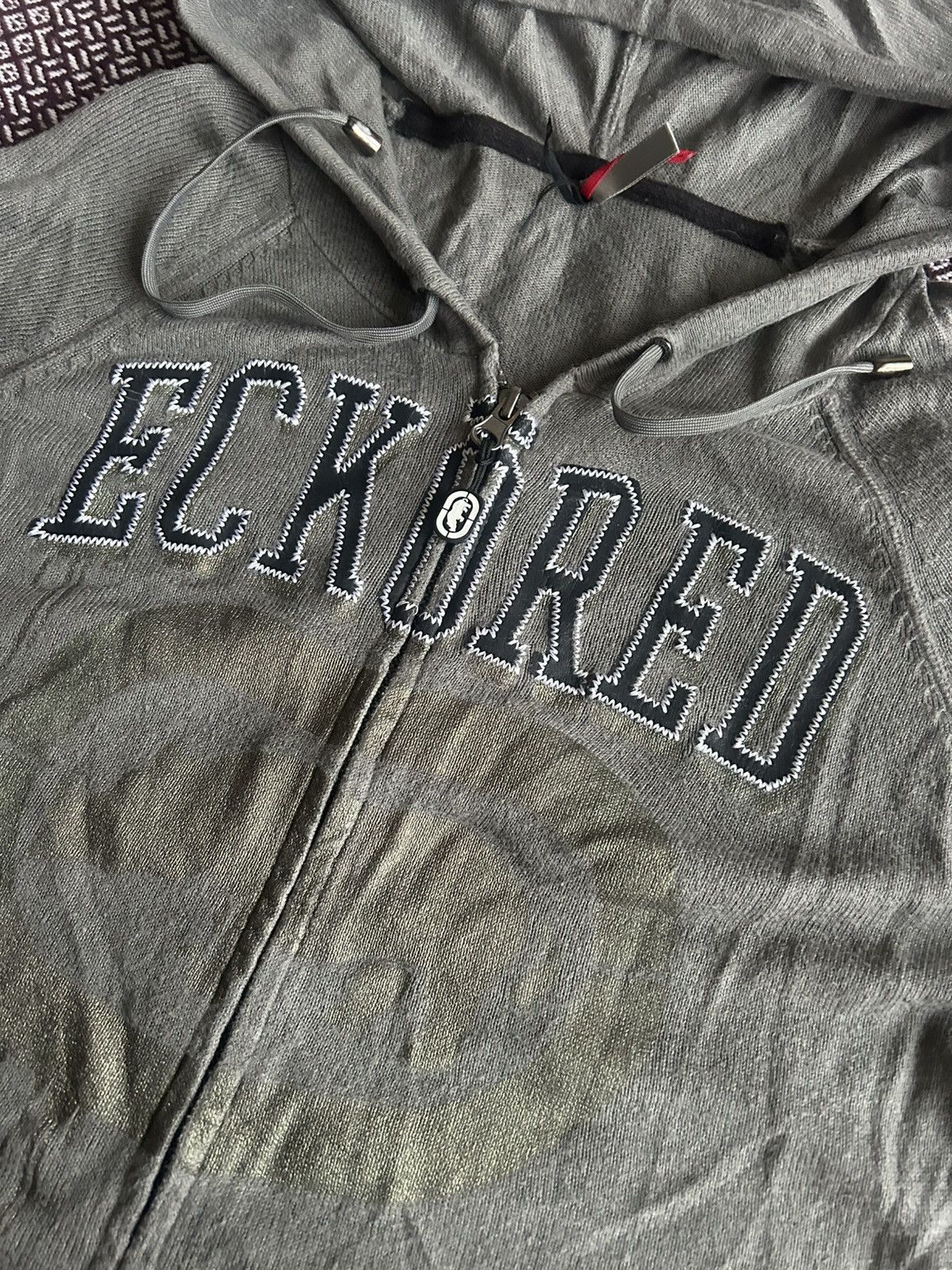 Ecko Unltd. Vintage Ecko Red Rap Zip Hoodie Oversized Y2K Streetwear L Size L / US 10 / IT 46 - 4 Thumbnail
