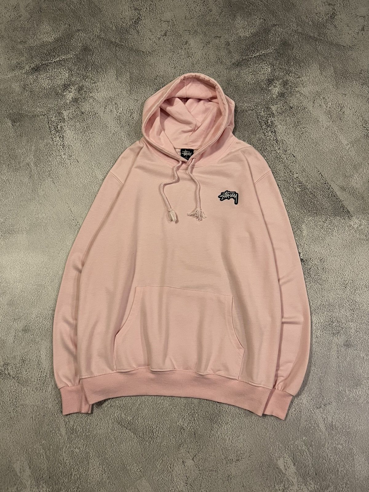 Stussy × Vintage Vintage Y2k Stussy USA Rare Mini Logo Hoodie 90’s Size US L / EU 52-54 / 3 - 2 Thumbnail