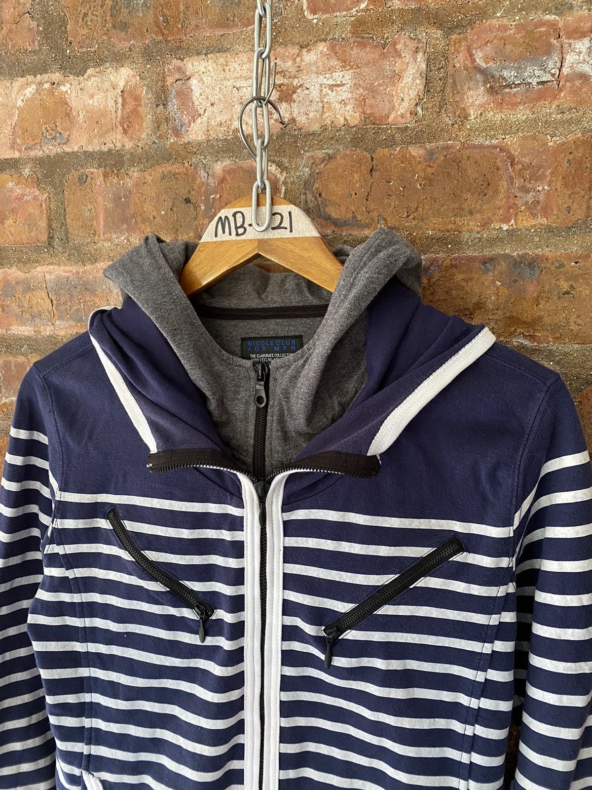 Nicole Club 2000s Double layer zipper hoodie Size US S / EU 44-46 / 1 - 5 Thumbnail