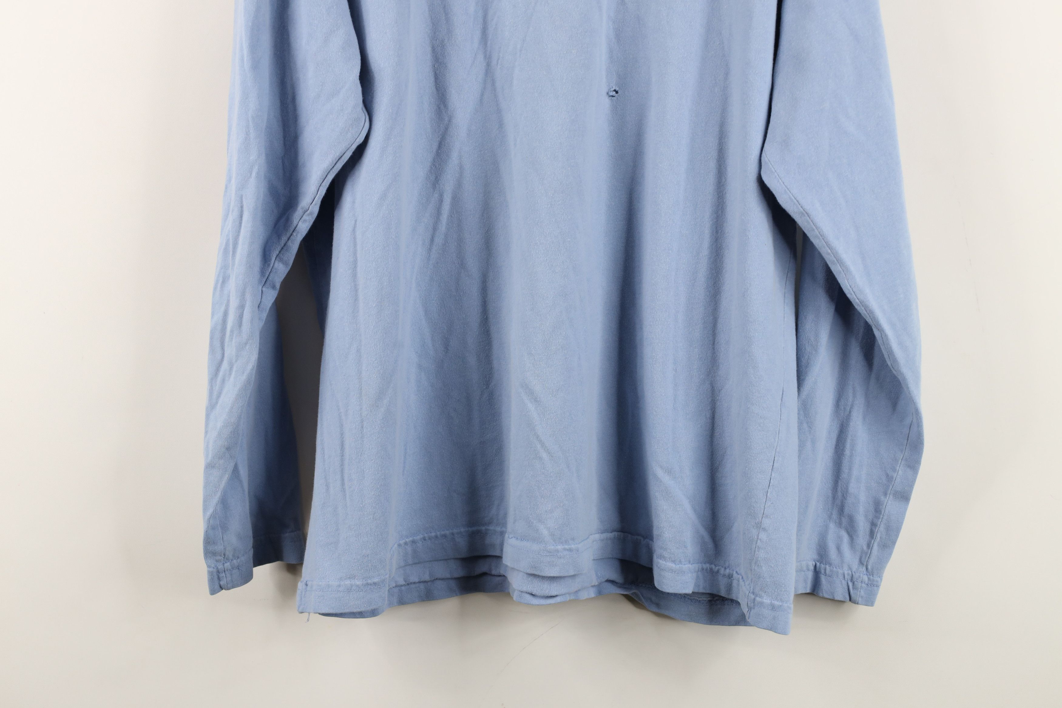 Vintage Vintage 90s Bum Equipment Spell Long Sleeve T-Shirt Blue USA Size US M / EU 48-50 / 2 - 14 Thumbnail
