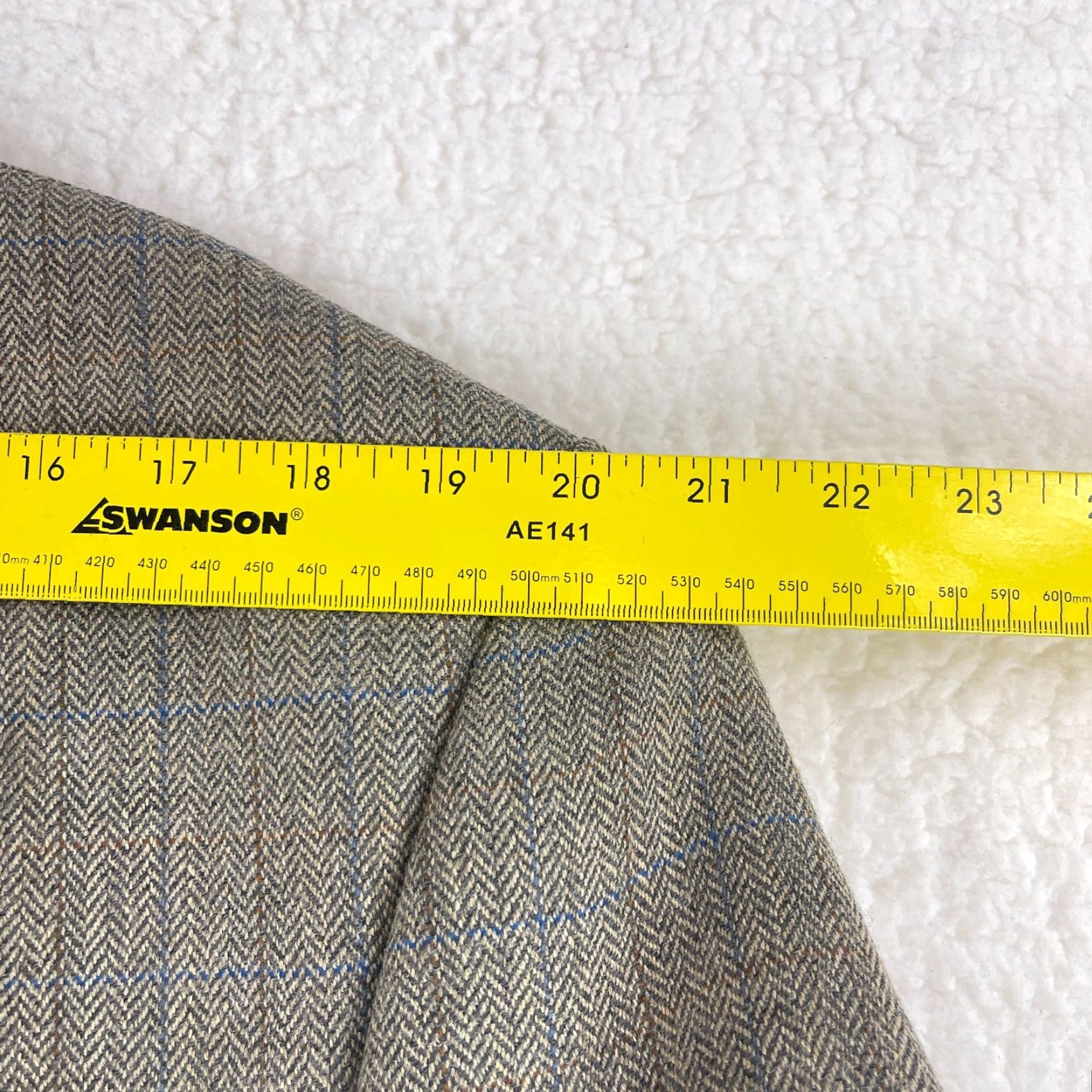Ralph Lauren Lauren Ralph Lauren Blazer Mens 44L Brown Tweed Wool Long Sleeve Jacket Coat Sizes 44 Chest 44L Notch Long Size US XXL / EU 58 / 5 - 7 Thumbnail