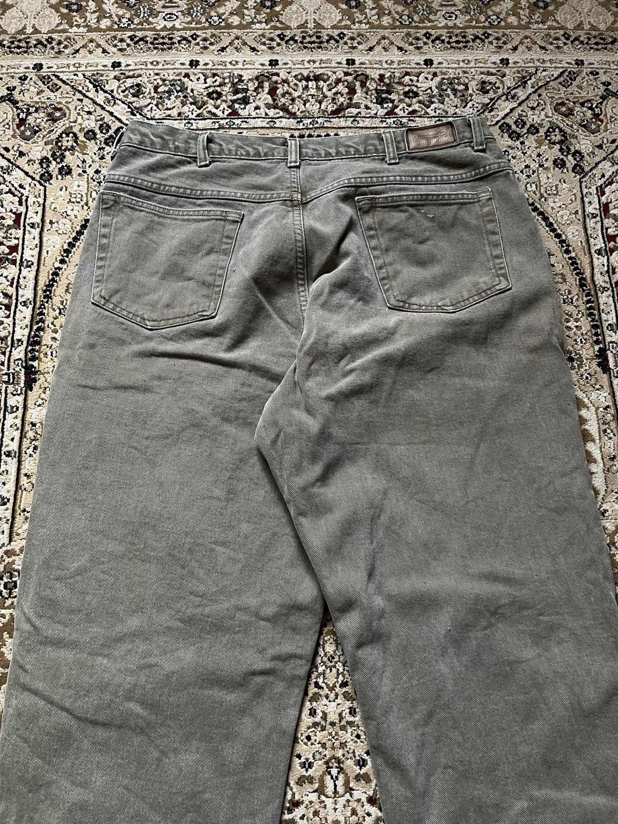 L.L. Bean × Vintage LL Bean Jeans Khaki Plaid Flanel Size US 34 / EU 50 - 11 Thumbnail