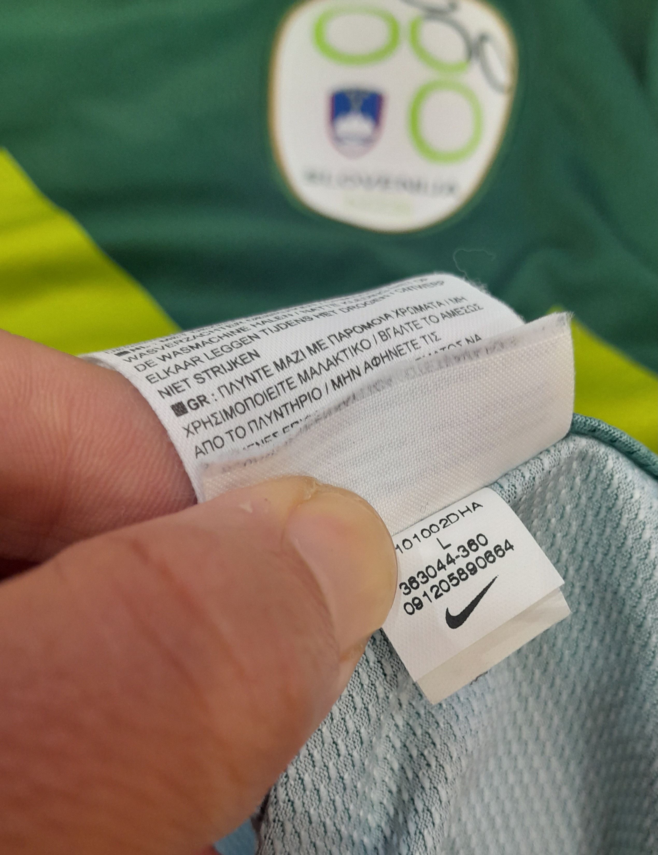 Nike Slovenia 2010/11 Size US L / EU 52-54 / 3 - 4 Thumbnail