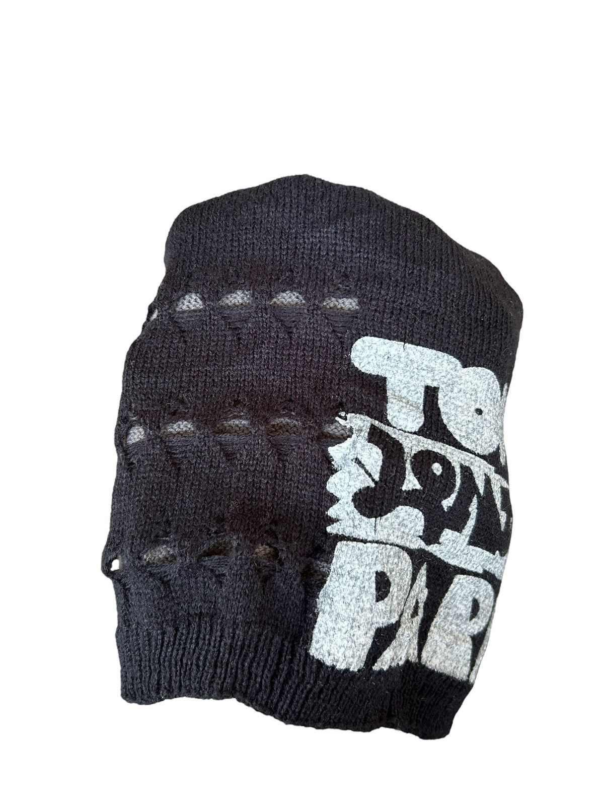 Japanese Brand × Kapital × Vintage Distressed Japanese Punk Style Reversible Beanie Hats Size ONE SIZE - 5 Thumbnail