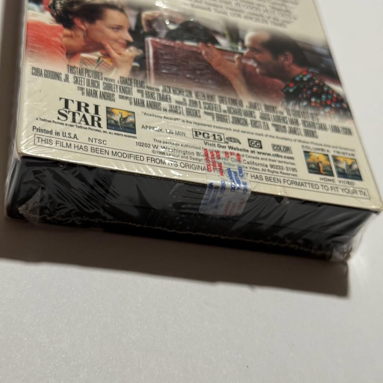 Designer 1997 DS AS GOOD AS IT GETS VHS SEALED Tristar Watermark Size ONE SIZE - 5 Thumbnail