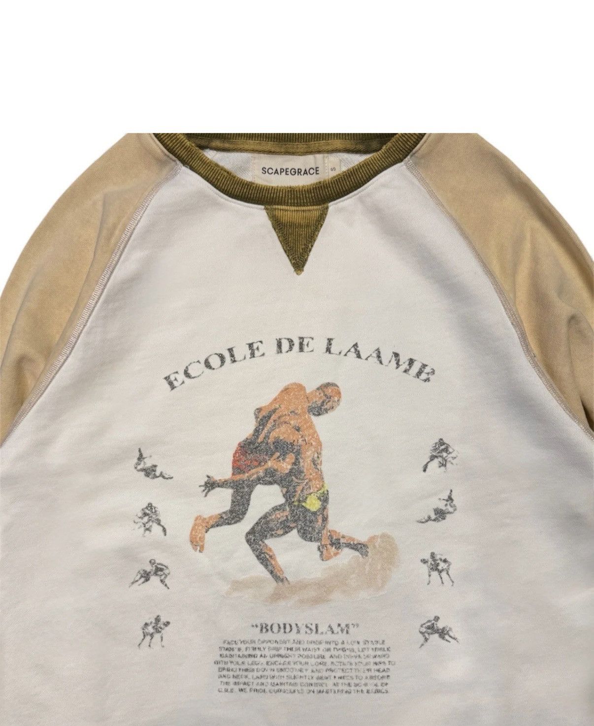 Other Laamb' Crewneck - Sand Yellow Size US XL / EU 56 / 4 - 3 Thumbnail